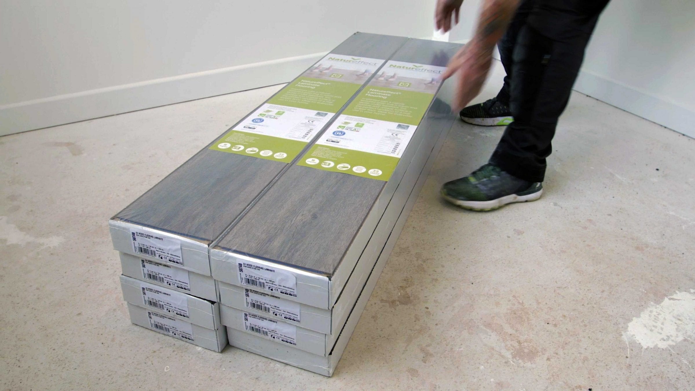 How to install our Natureffect plank & herringbone laminate floors. Watch our installation video guides
