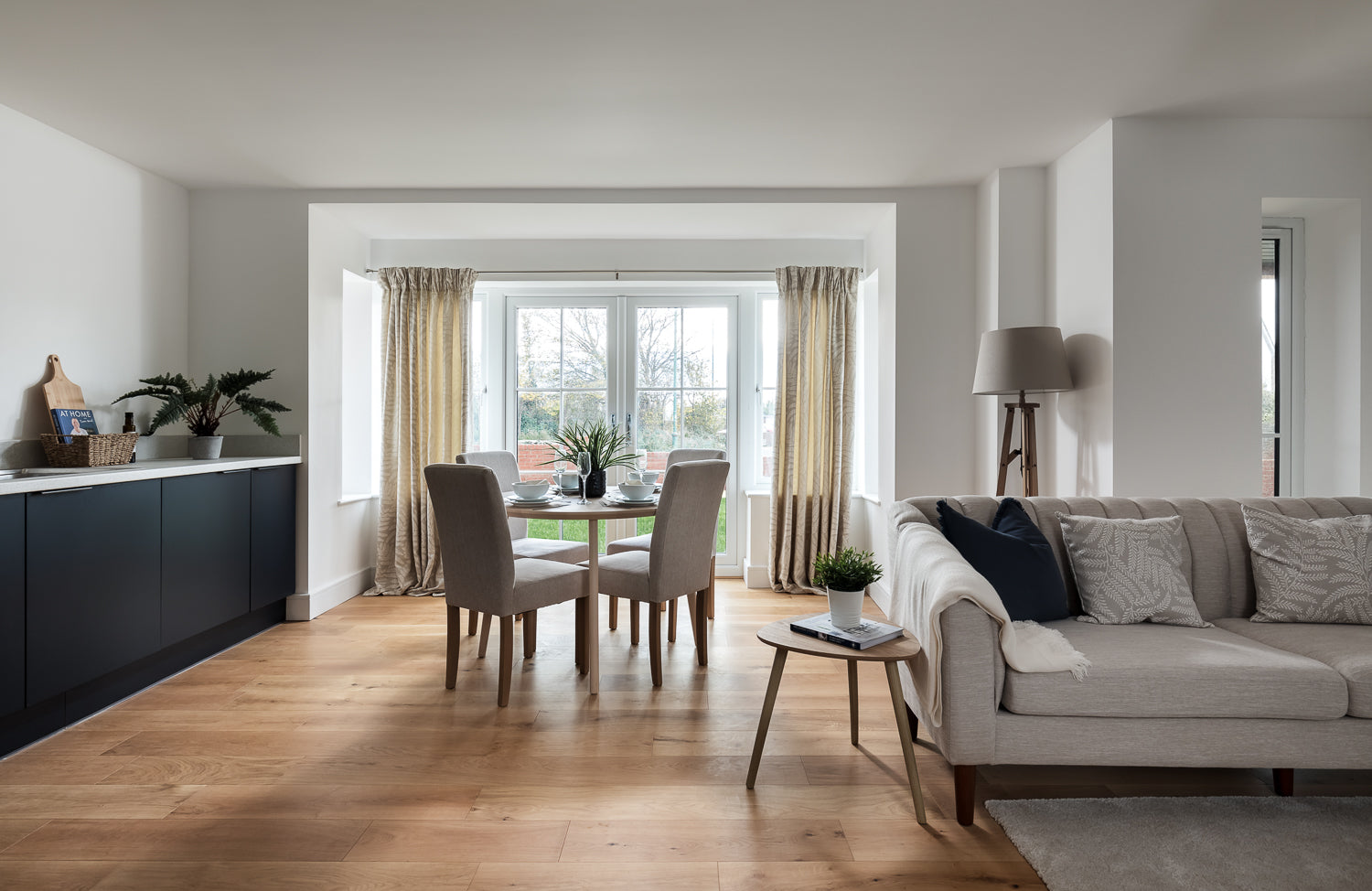 alpine wood floors inside a home