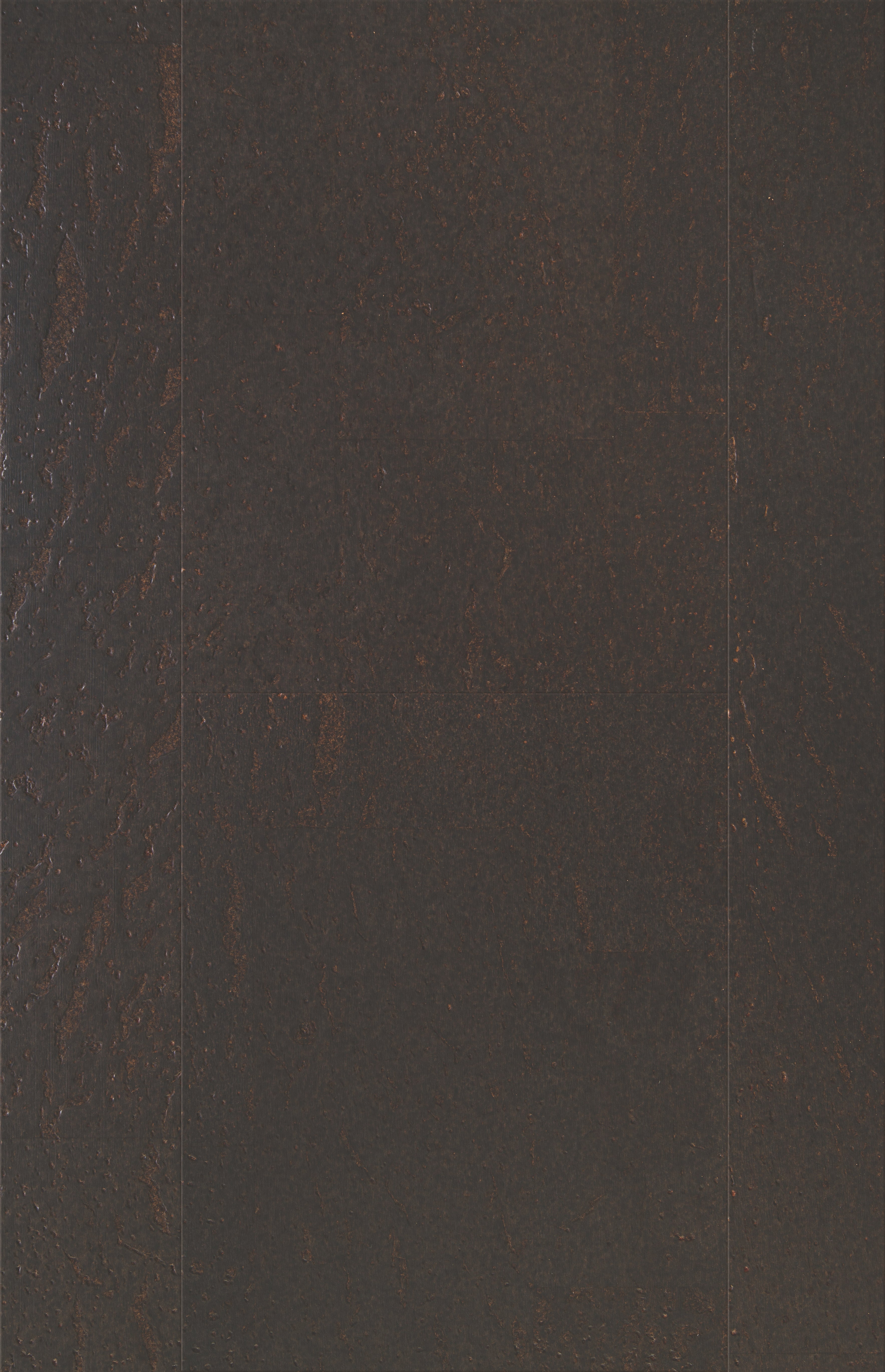 Close-up of dark brown Aragonez cork flooring