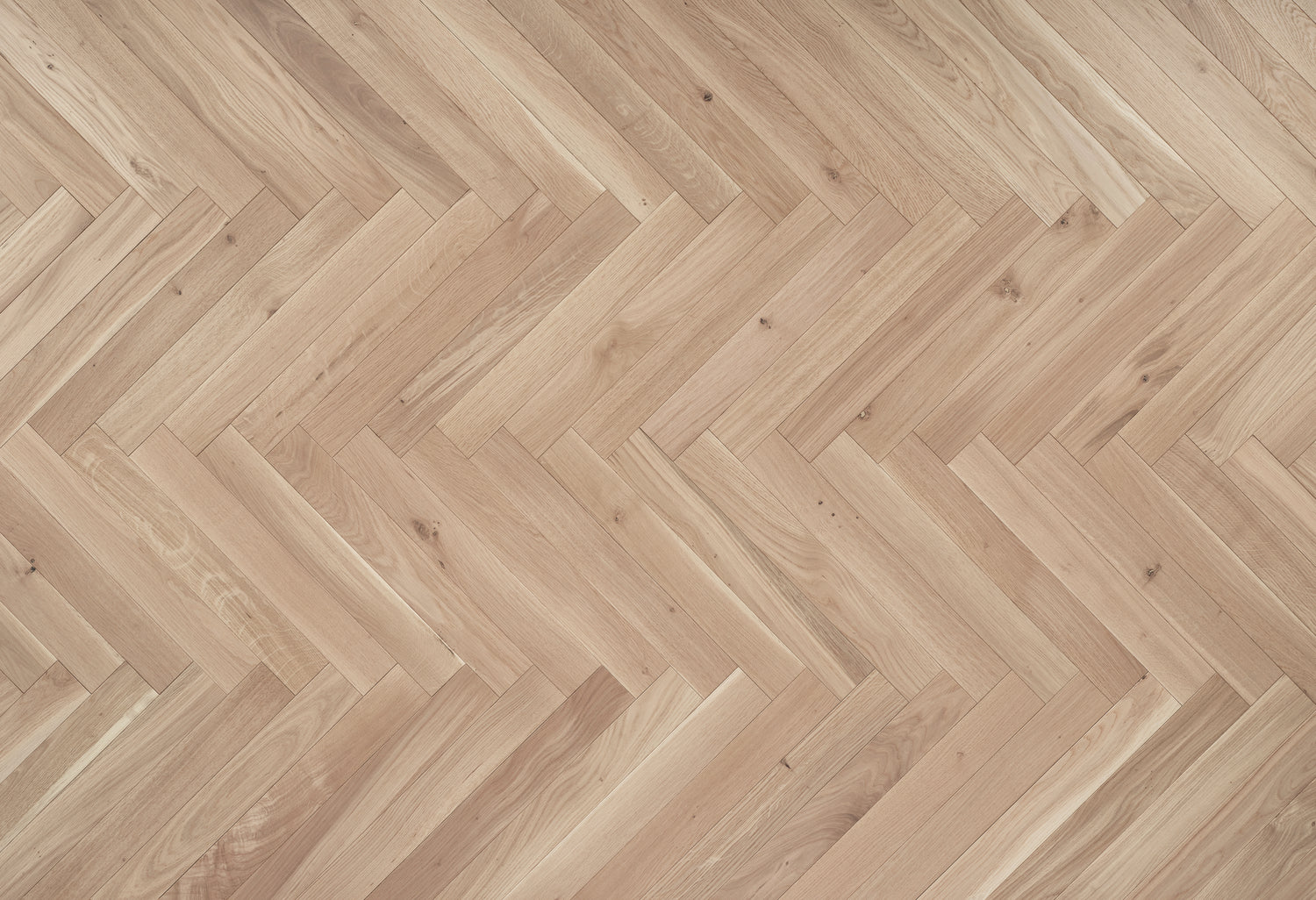 Tundra Seashell herringbone floors