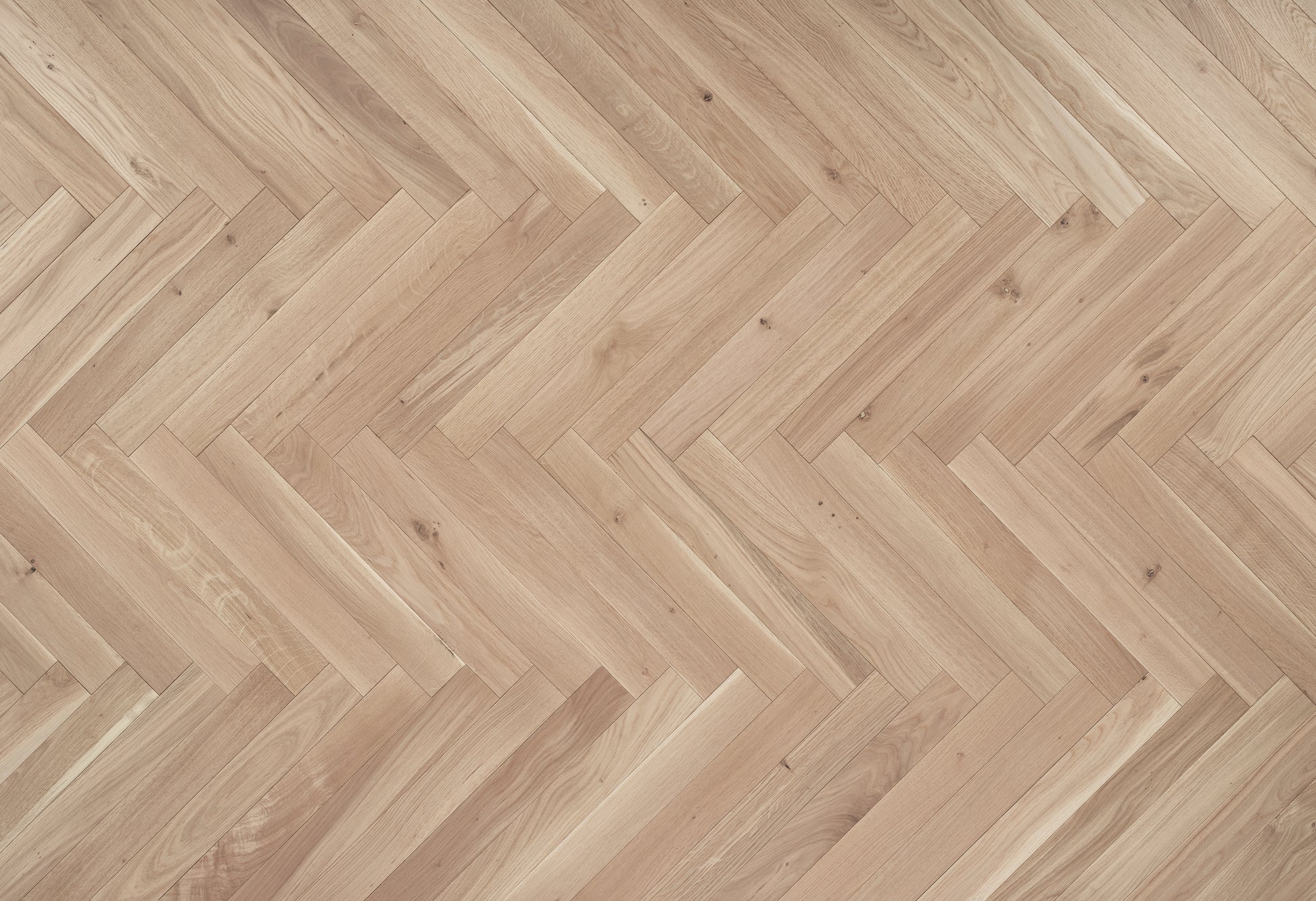 Tundra Seashell herringbone floors