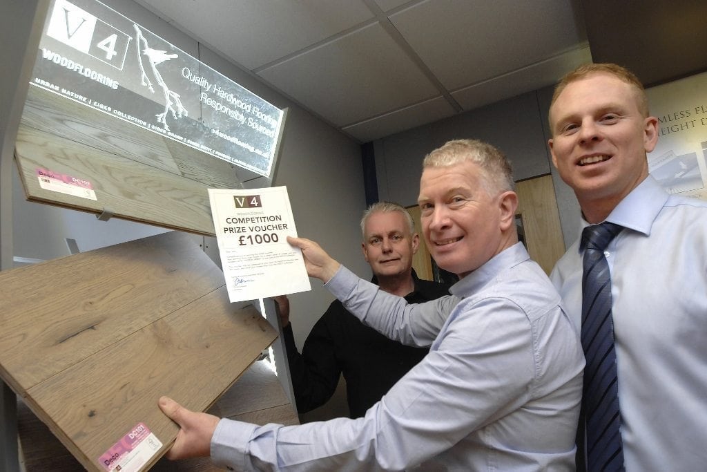 Deco Wood Floor Competition Winner meets his Frozen Umber