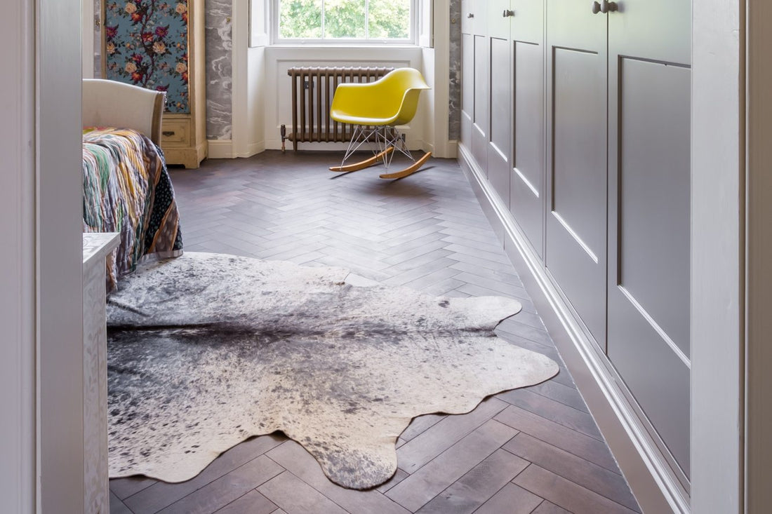 Bring nature into your bedroom design with real wood floors