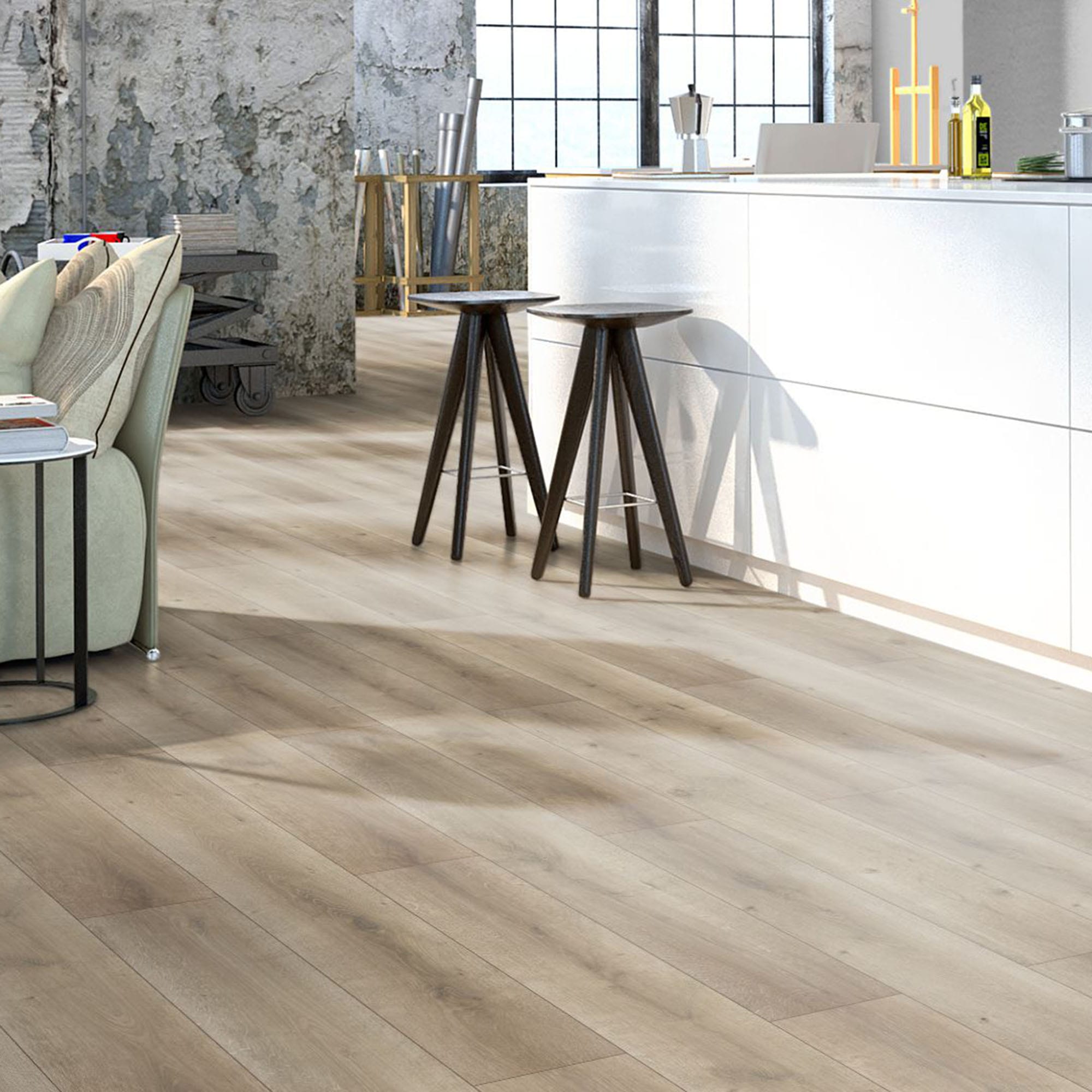 New Laminate Wood Flooring Collection. Choose from six mode  oak tones in our Natureffect Aqualock range