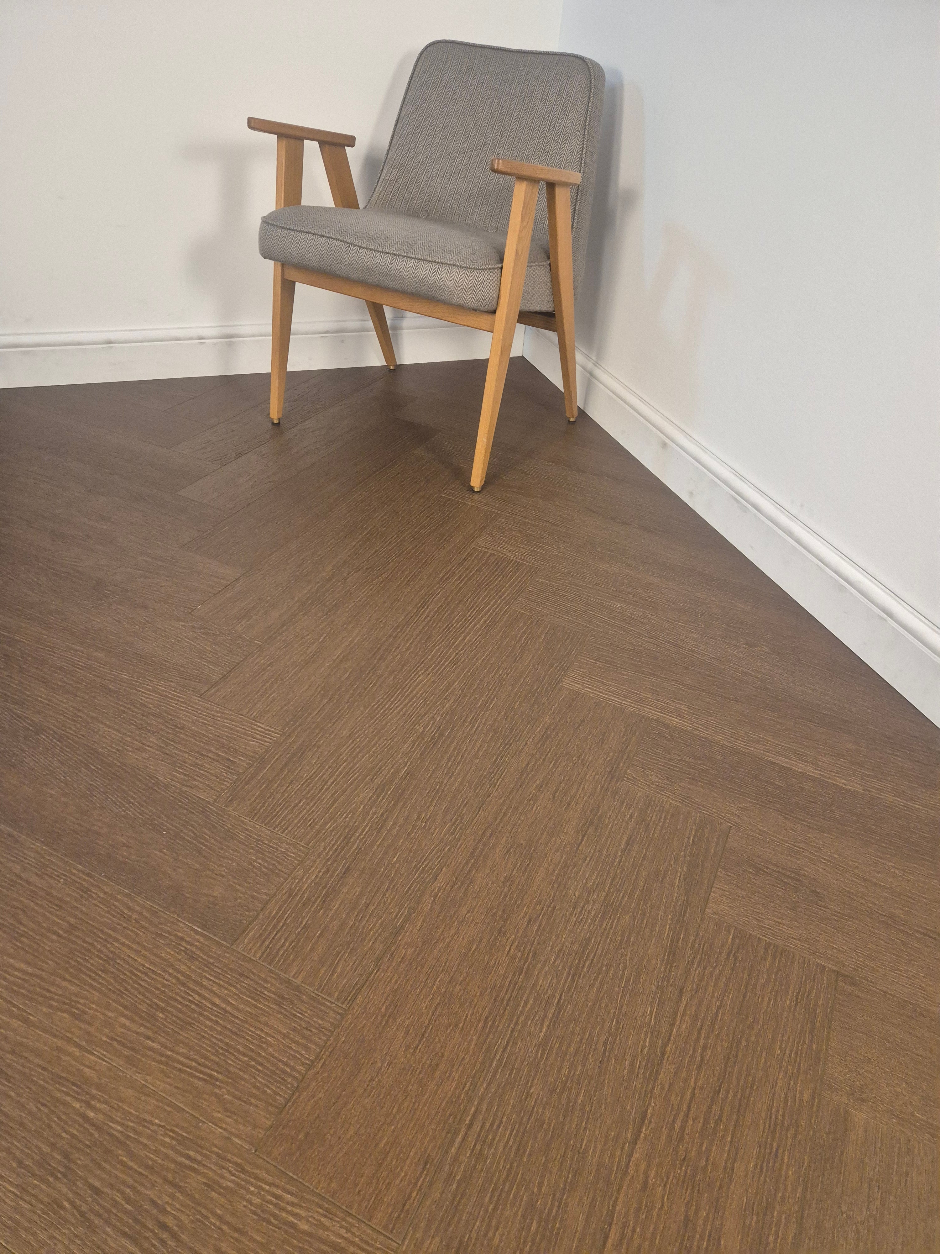New Brown - Veneered Herringbone