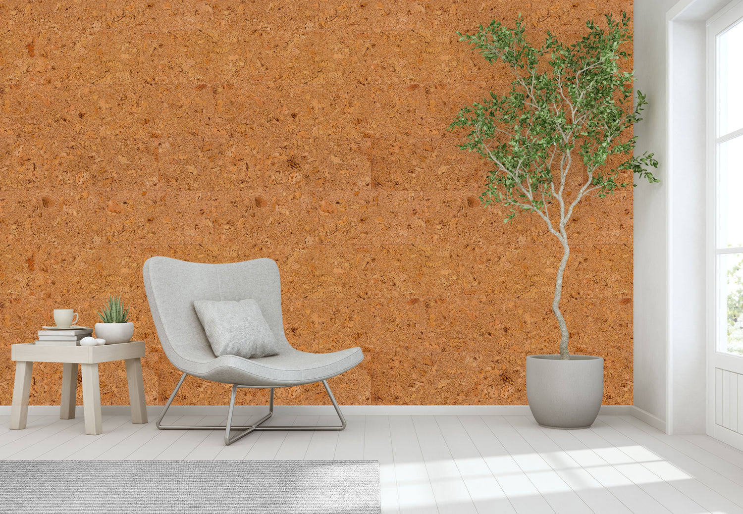 Amorim / Wicanders Cork Wise Dekwall wall panels - Melville Waxed