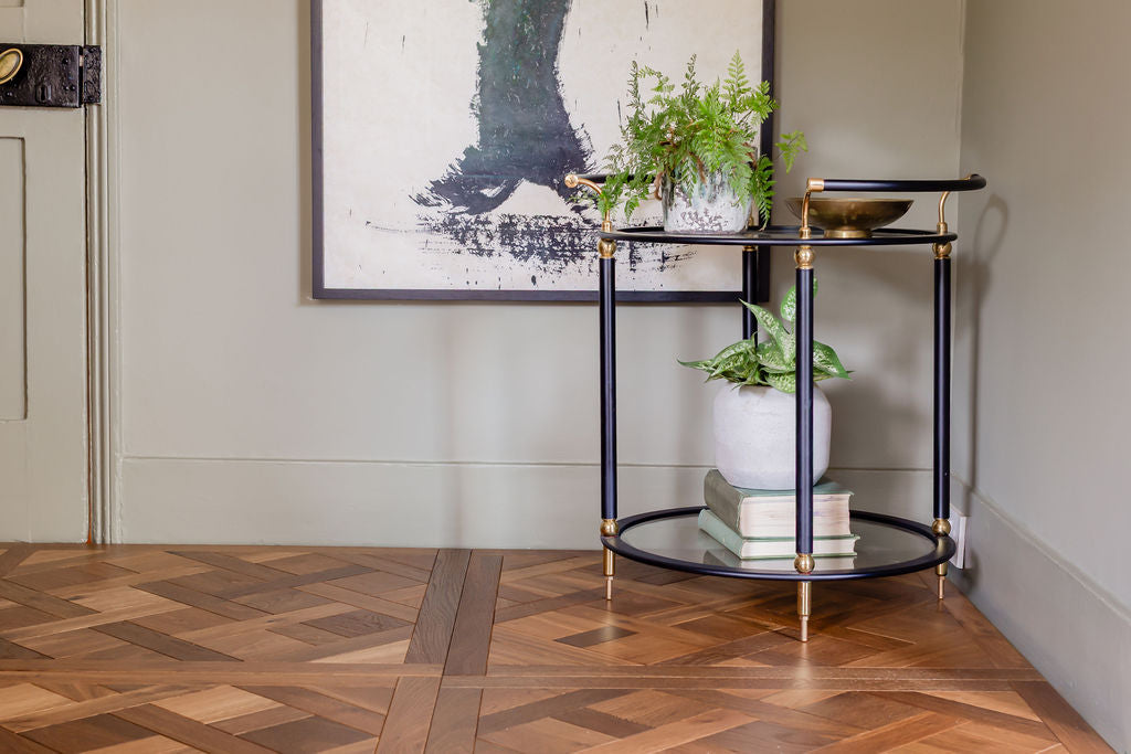 Ember - Engineered Smoked Oak Versailles Panel
