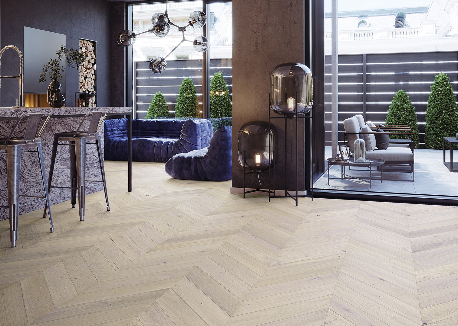 Riviera T&G Chevron - Clearance