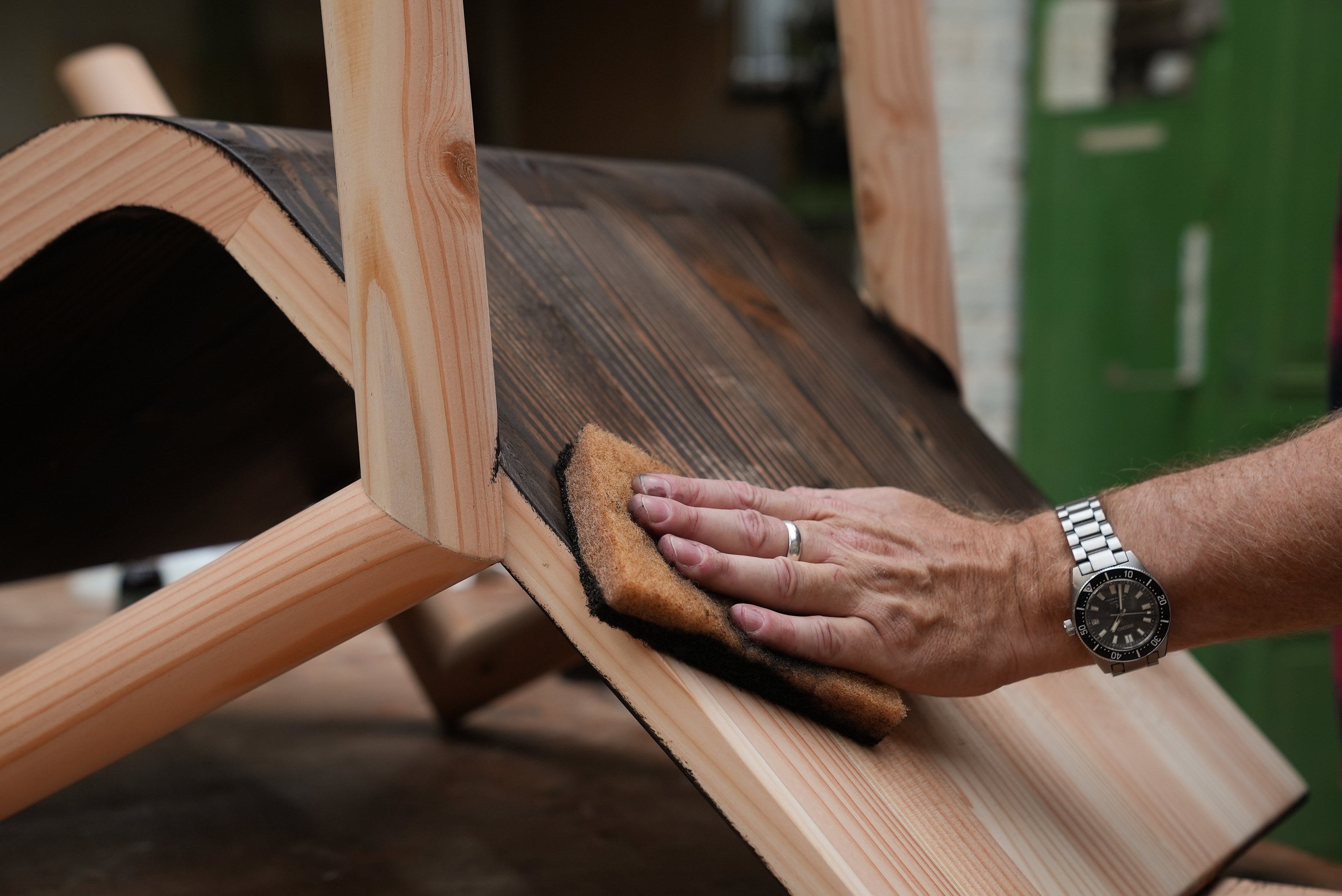 Rubio Monocoat Tan/Beige Scrubby Set