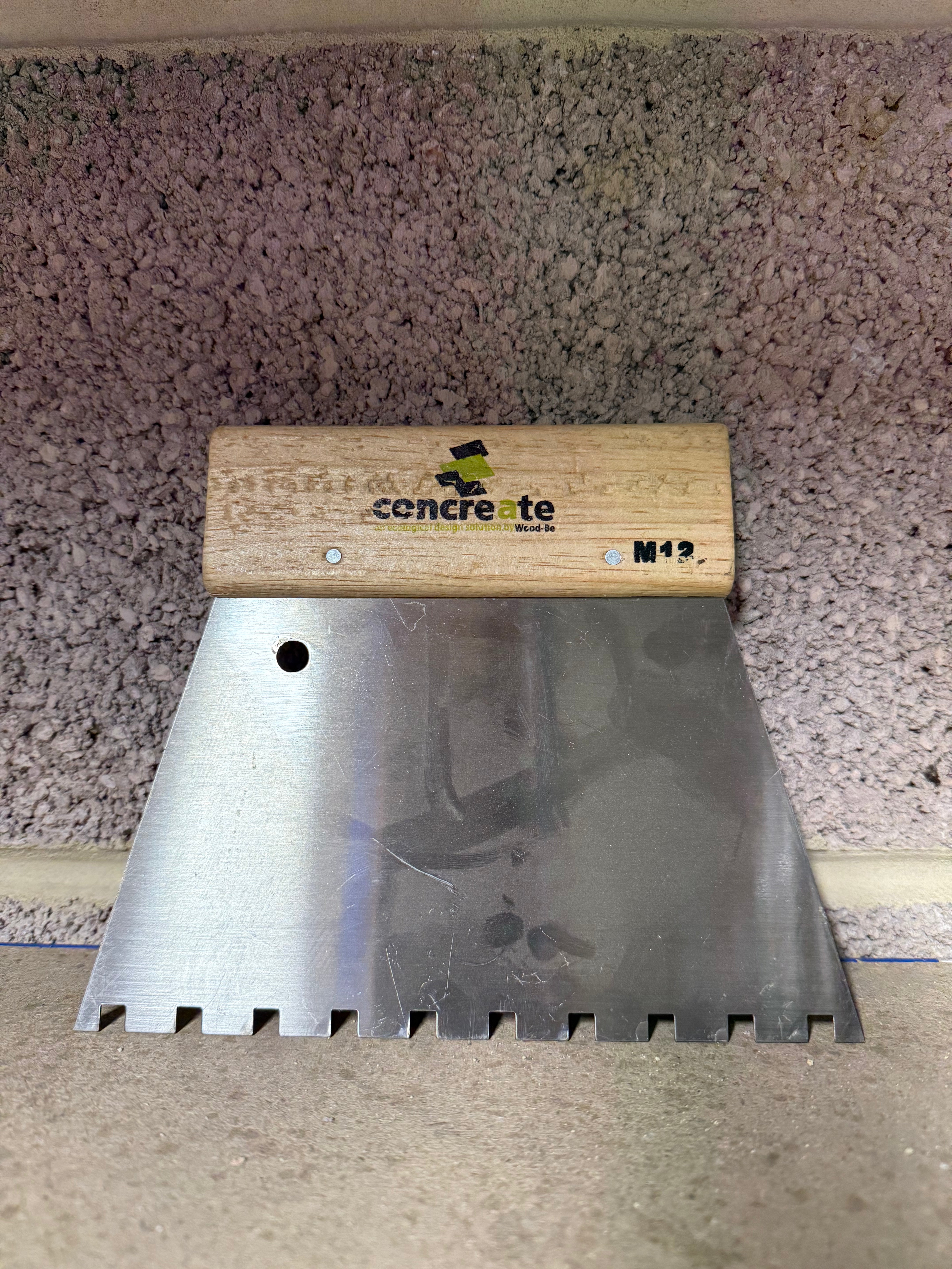 V4 / Concreate M12 6mm Notch Trowel