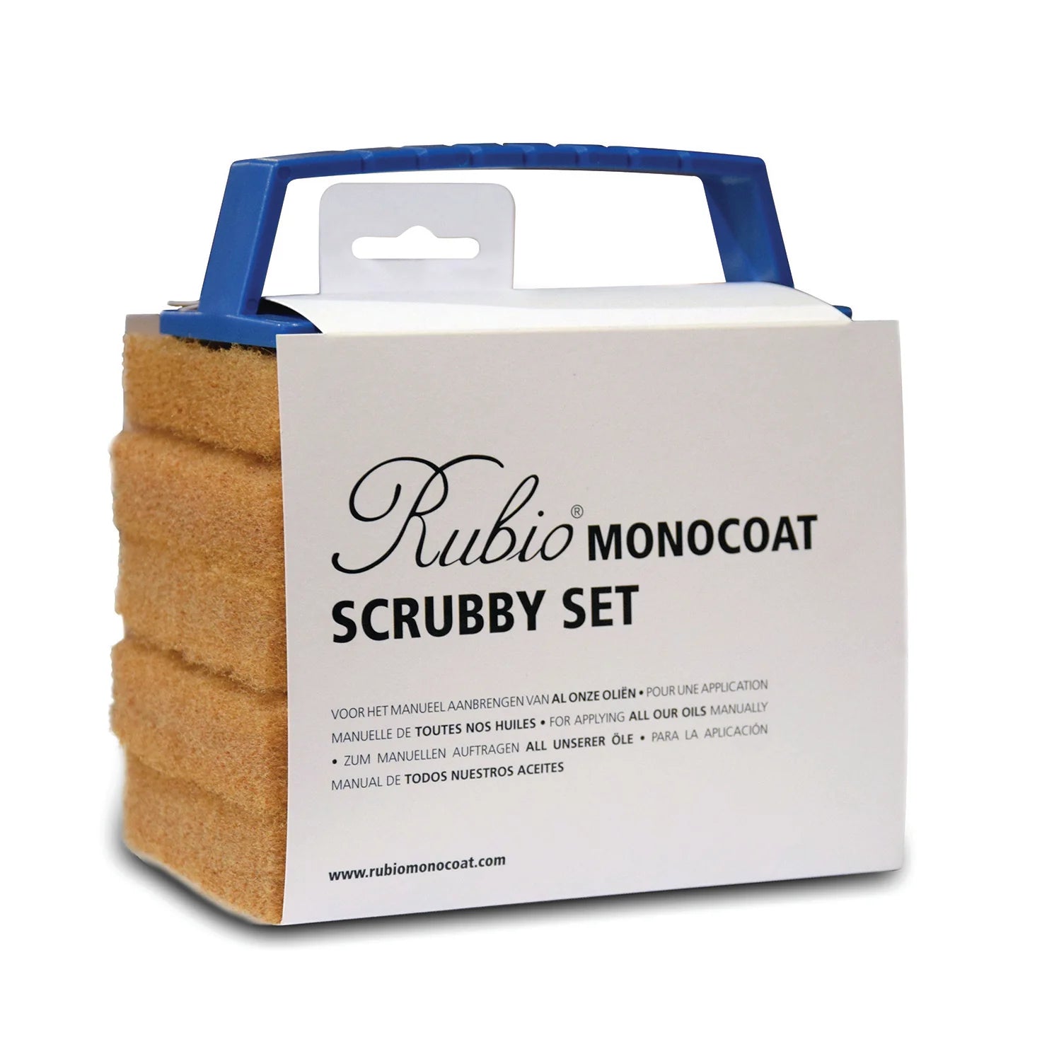Rubio Monocoat Tan/Beige Scrubby Set