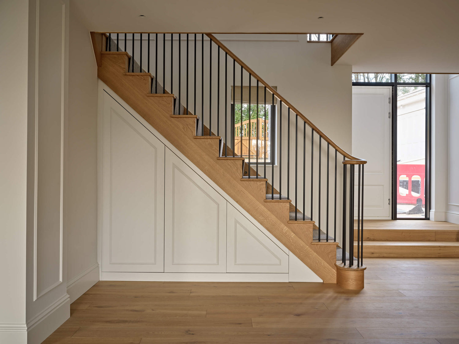 See our White Smoked Oak Planks in a stunning Surrey home – V4