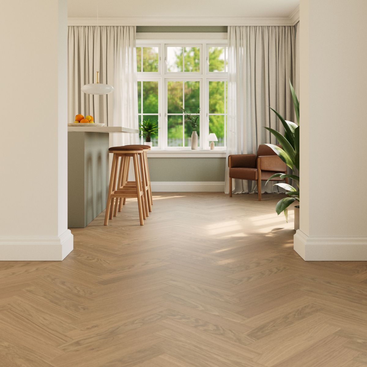 Skedvi - Natural Select Oak Herringbone