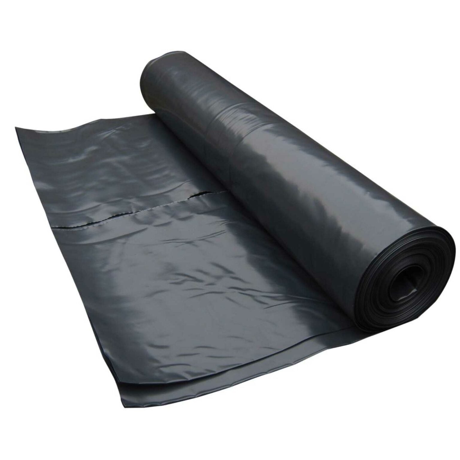 roll of black polyethylene damp proof membrane