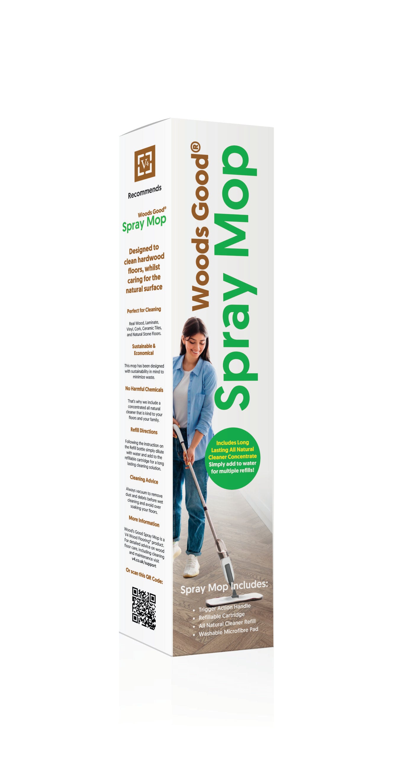Wood's Good Spray Mop (+ Rubio Concentrate)