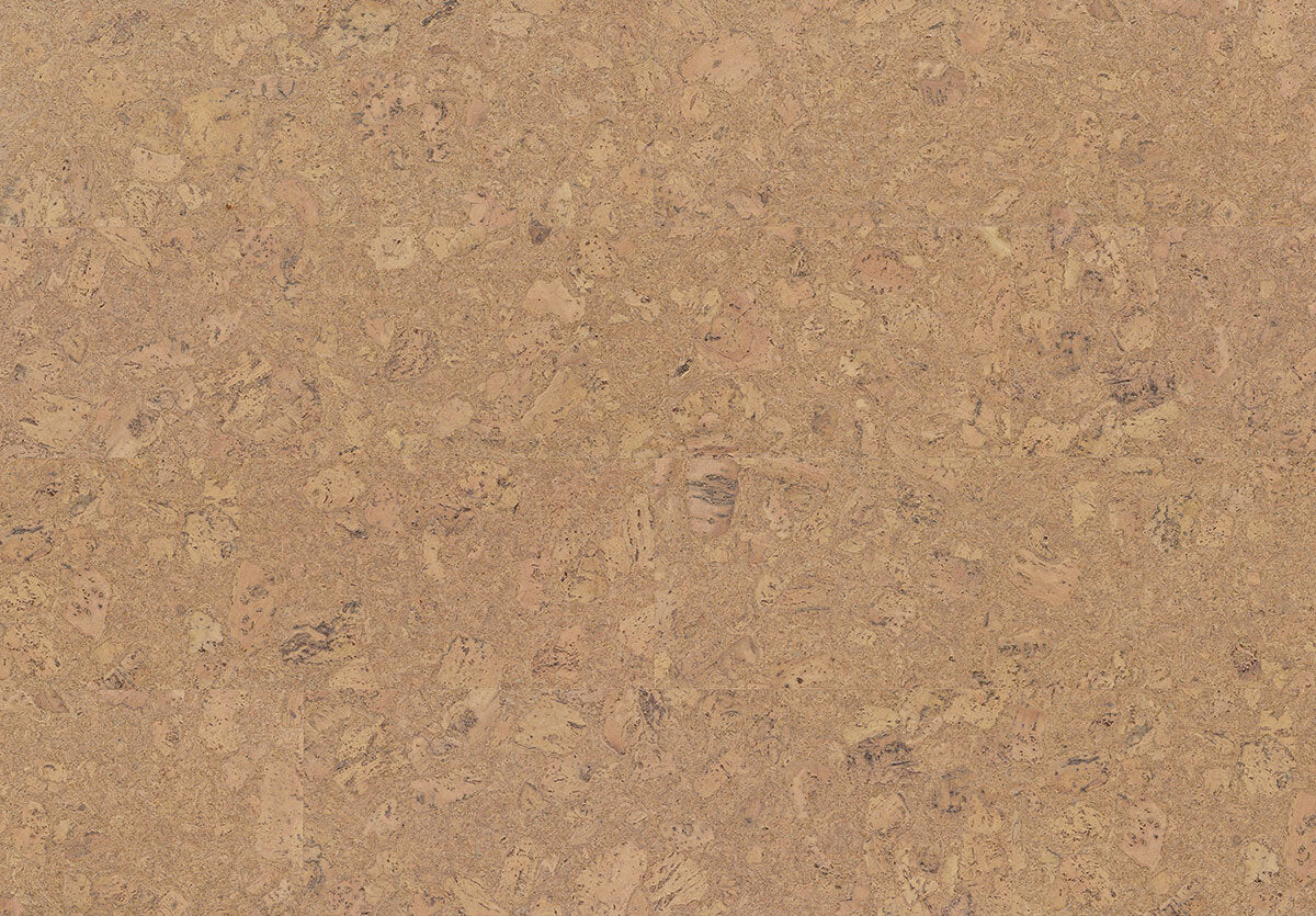 Close up of Essence Champagne cork flooring
