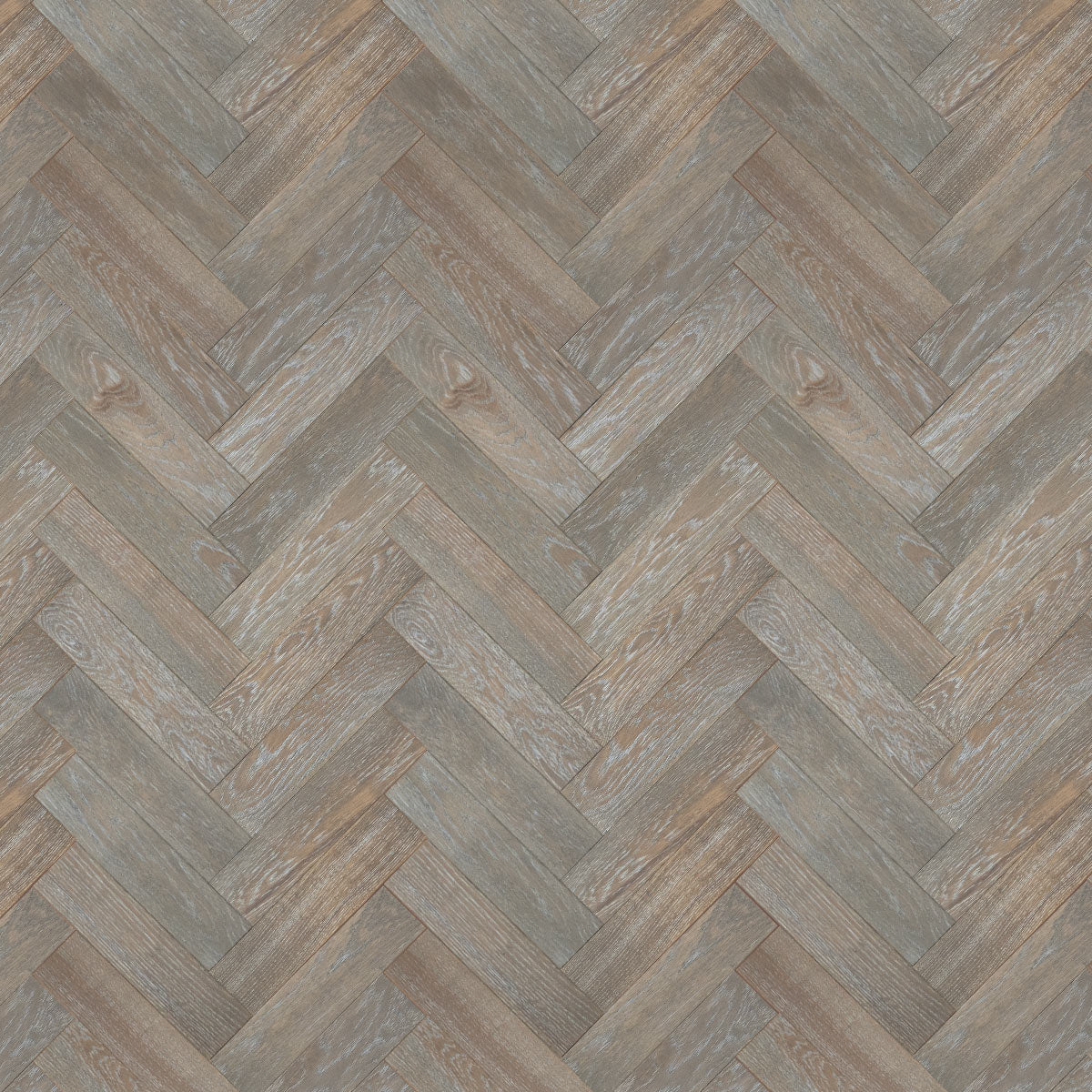 close up of silver haze herringbone wood floors