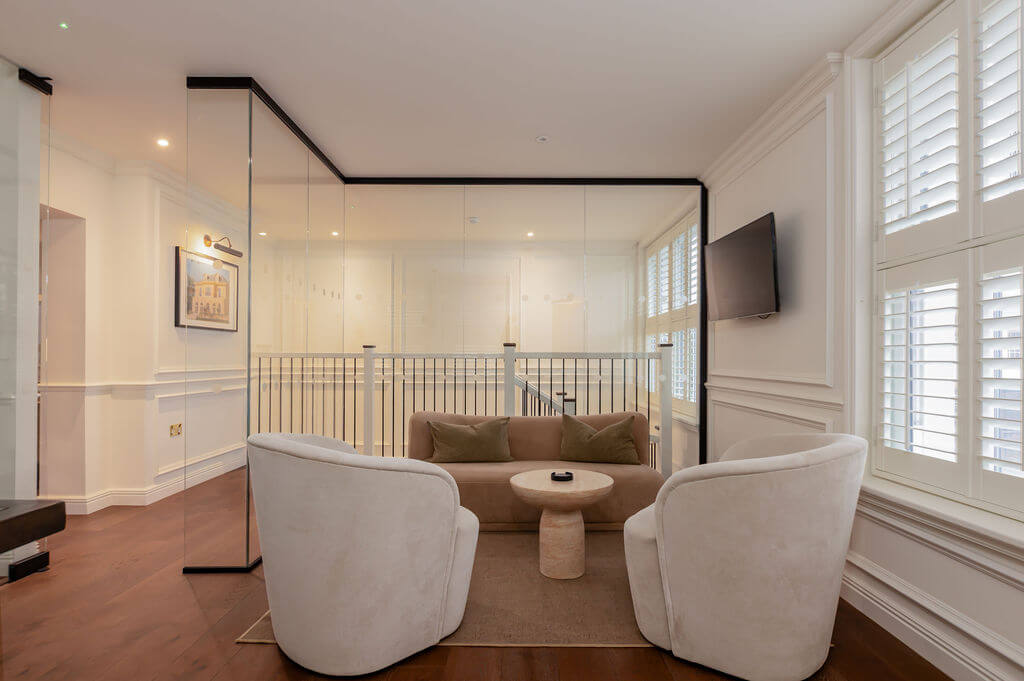reception inside oak and olive head office