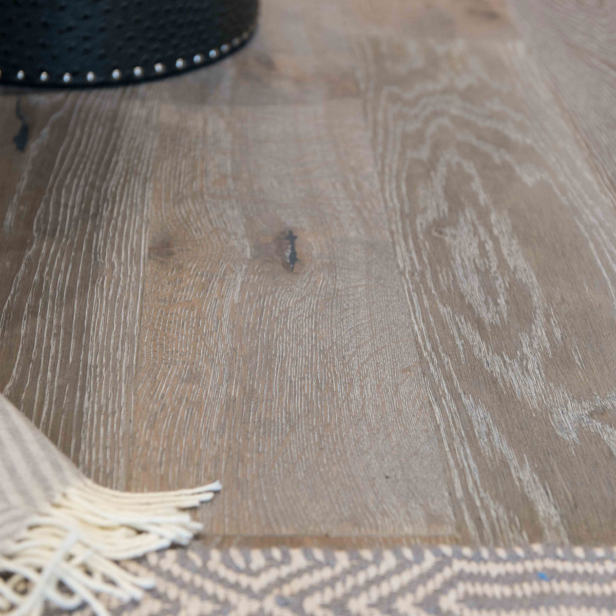 close up of modern oak wood floors